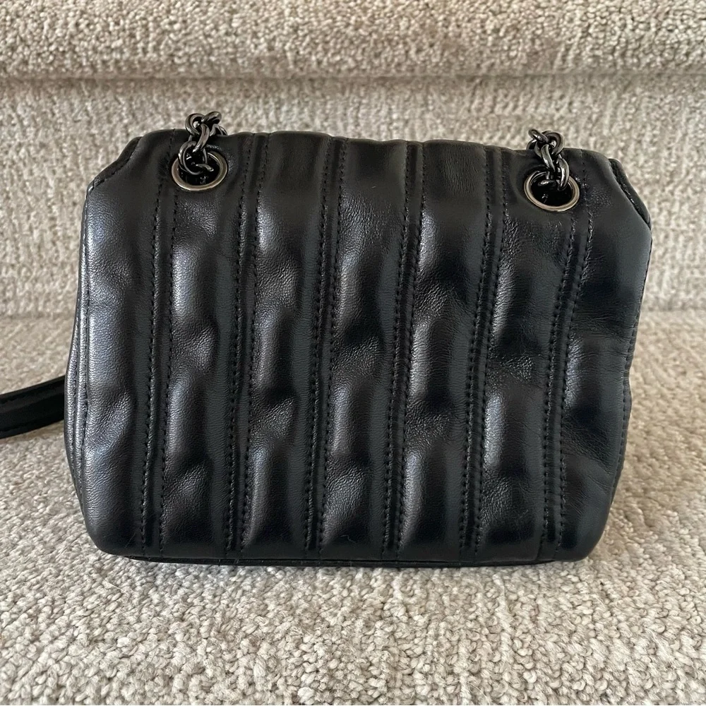 Longchamp Brioche XS Crossbody Shoulder Black Leather Handbag BRAND NEW - Picture 6 of 10
